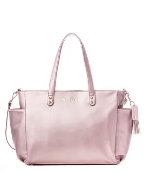 Aquila Tote Bag - Pink Metallic