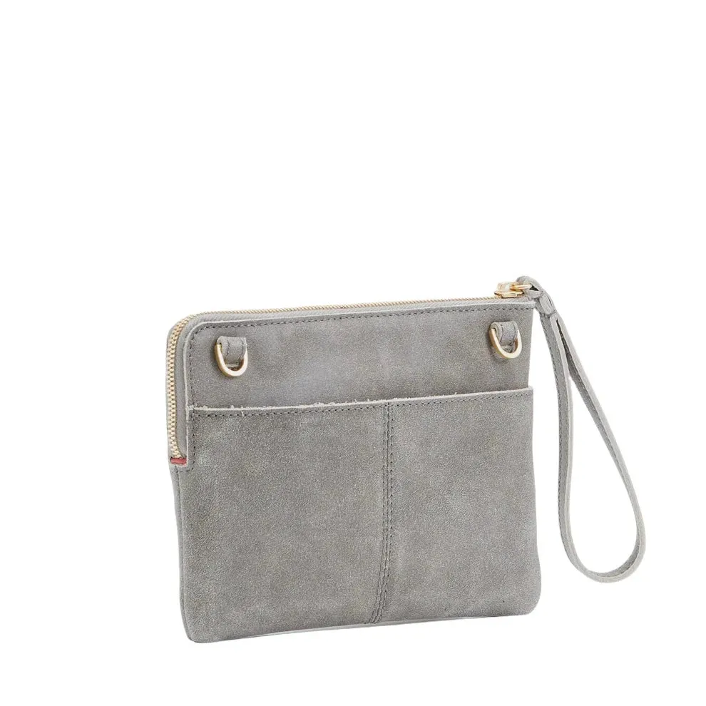 Hammitt Nash Sml - Pewter / Brushed Gold Red Zip