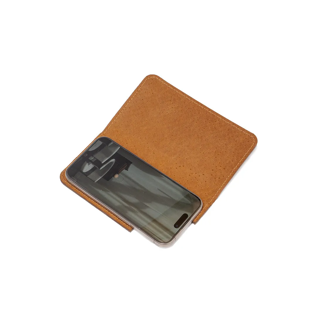 iPhone 16 series Leather Folio Case Wallet with MagSafe - The Minimalist 4.0