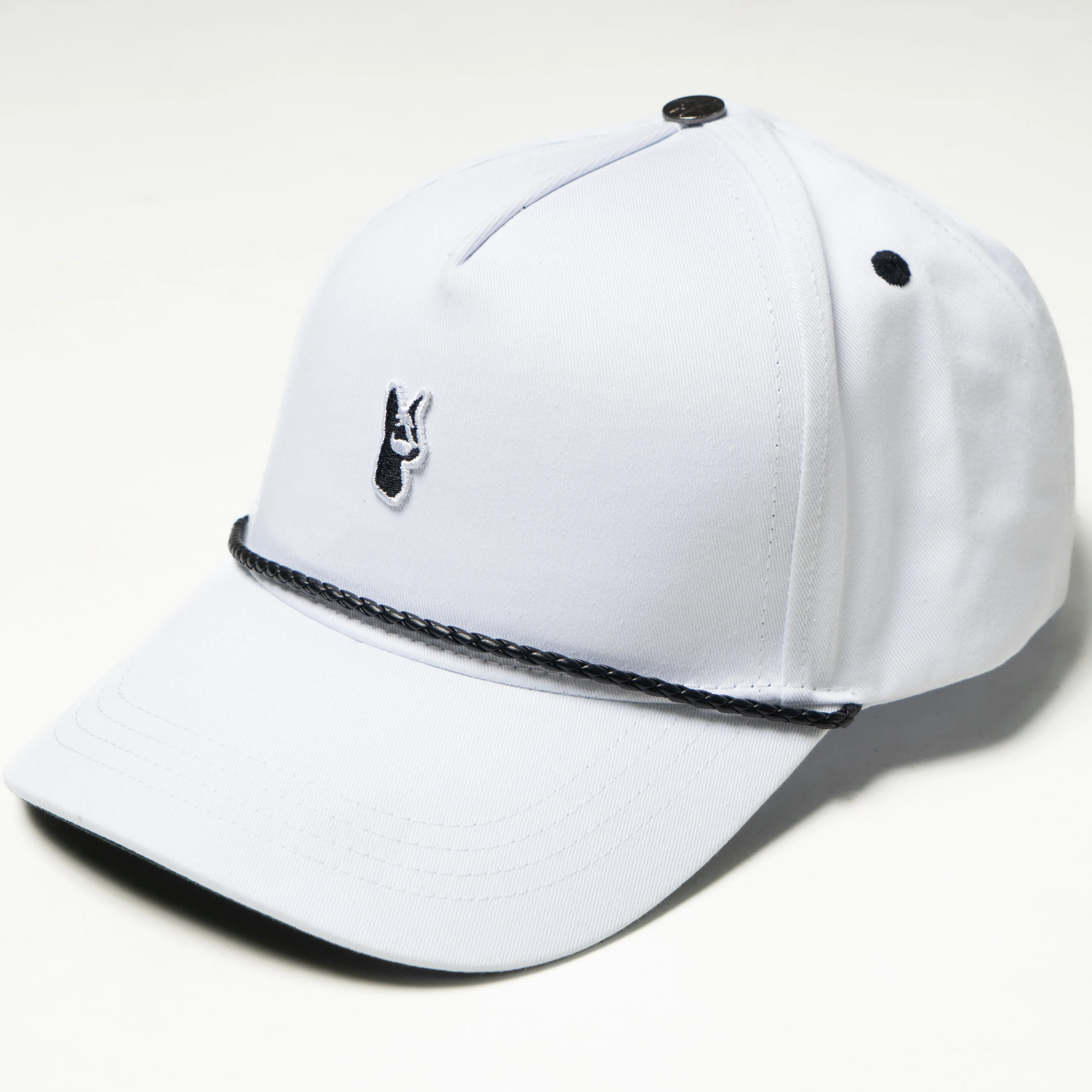 M003 Makobi Bergamo Essential Cap - White