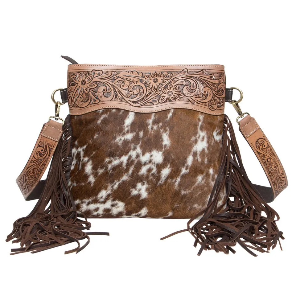 Pasto Cowhide Medium Sling Bag