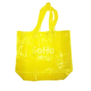 SoHa Keiki Clear Tote Large, Hot Yellow