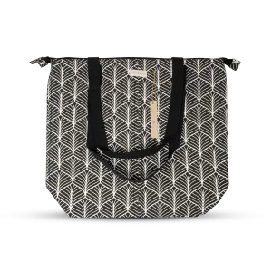 Super Sized Tote - Abstract - Black